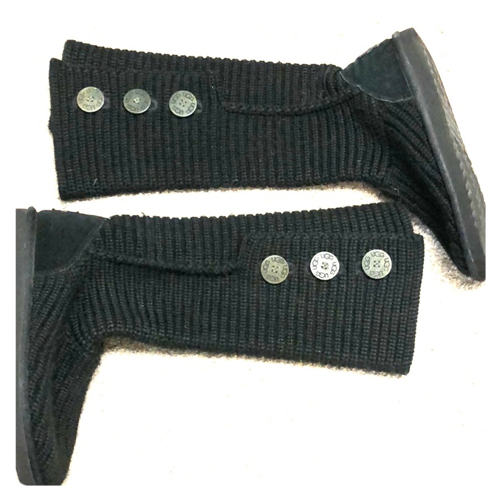 UGG boots - Classic Cardi II Knit Boot - Black